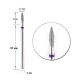 Diamond cutter nozzle D 21 B flame 051