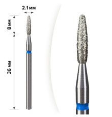 Diamond cutter nozzle D 21 B flame safe 053