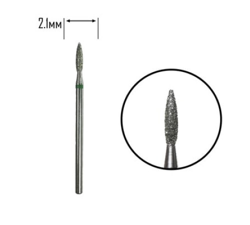 Diamond cutter nozzle D 21 G flame 037