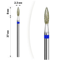 Diamond cutter nozzle D 23 B flame 038