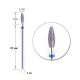 Diamond cutter nozzle D 23 B flame safe 055