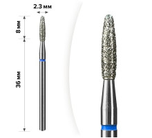 Diamond cutter nozzle D 23 B flame safe 055
