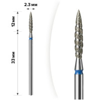 Diamond cutter nozzle D 23 B tornado 02