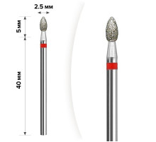 Diamond cutter nozzle D 25 R drop 010