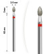 Diamond cutter nozzle D 25 R drop 010