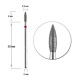 Diamond cutter nozzle D 25 R flame 29