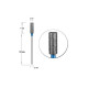 Diamond cutter nozzle D 30 B cylinder 062