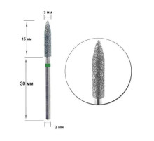 Diamond cutter nozzle D 30 G cylinder sharpened