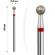 Diamond cutter nozzle D 31 R ball 24