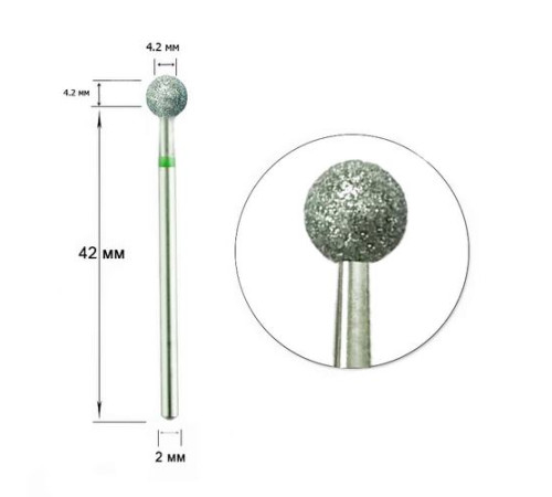 Diamond cutter nozzle D 40 G ball