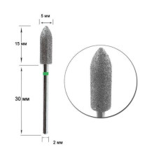 Diamond cutter nozzle D 50 G cylinder sharpened