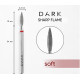Diamond cutter DARK 2.3*10 flame sharp red