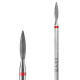 Diamond cutter DARK 2.3*10 flame sharp red