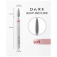 Diamond cutter DARK 2.3*10 blunt flame red