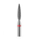 Diamond cutter DARK 2.3*10 blunt flame red