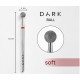 Diamond cutter DARK 4 mm red ball