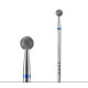 Diamond cutter nozzle DARK 4 mm ball blue