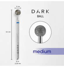 Diamond cutter nozzle DARK 5 mm ball blue