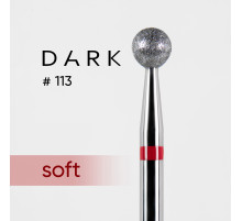 Diamond cutter nozzle DARK No. 113 ball red 040