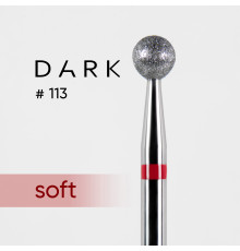 Diamond cutter nozzle DARK No. 113 ball red 040