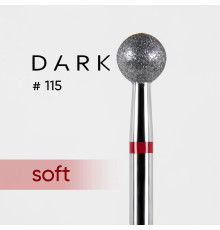 Diamond cutter nozzle DARK No. 115 ball red 050