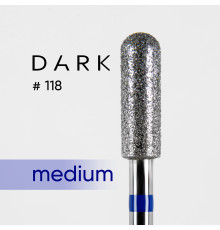 Diamond cutter nozzle DARK No. 118 rounded cylinder blue 040