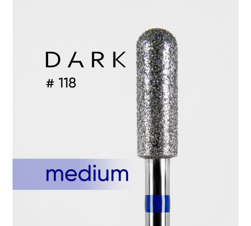 Diamond cutter nozzle DARK No. 118 rounded cylinder blue 040