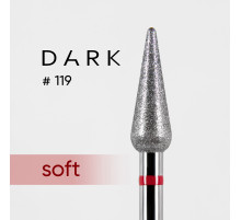 Diamond cutter nozzle DARK No. 119 bud long red 042