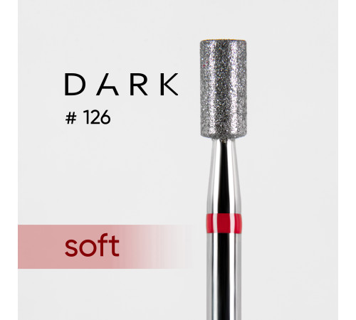 Diamond cutter nozzle DARK No. 126 cylinder red 032