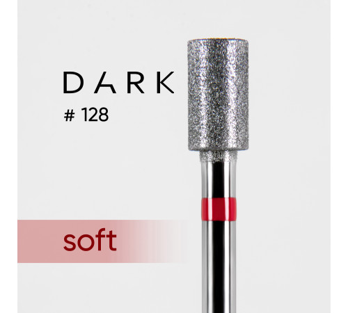 Diamond cutter nozzle DARK No. 128 cylinder red 043