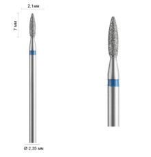 Diamond cutter nozzle DLX 21 B flame