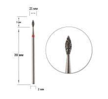 Diamond cutter nozzle DLX 21 R drop