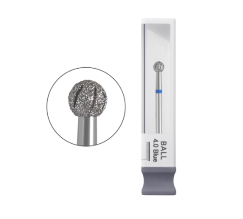 Diamond cutter nozzle GAMA Carbide COLD Ball Blue 4.0, blue ball
