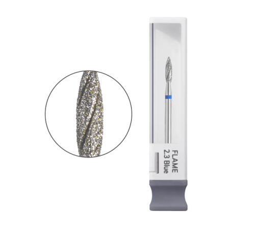 Gemely Carbide COLD Flame Blue 2.3 diamond cutter attachment, flame blue