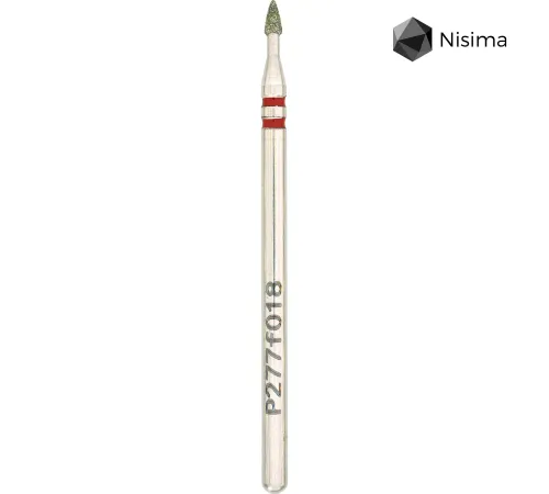 Diamond cutter Nisima P277f018, red drop