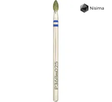 Diamond cutter Nisima P368m025, blue drop