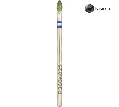 Diamond cutter Nisima P368m025, blue drop