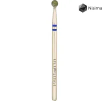 Насадка фреза алмазна Nisima P801m030, куля синя