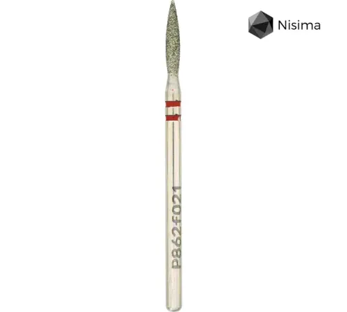 Diamond cutter Nisima P862f021, flame red