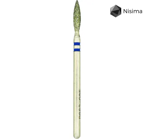 Diamond cutter Nisima P862m025, flame blue