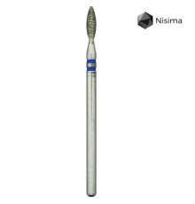 Diamond cutter Nisima P872m023, flame blue