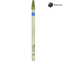Diamond cutter Nisima P_111mK, rounded cone blue