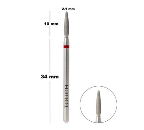 Diamond milling cutter attachment Touch 21 R flame safe