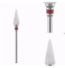 Cutter nozzle ceramic corn sharpened red