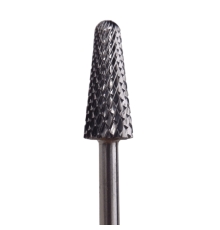 Milling cutter cone rounded hard alloy DARK No. 204 blue