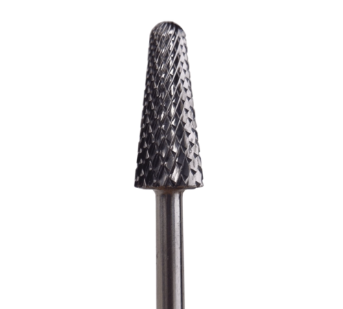 Milling cutter cone rounded hard alloy DARK No. 204 blue