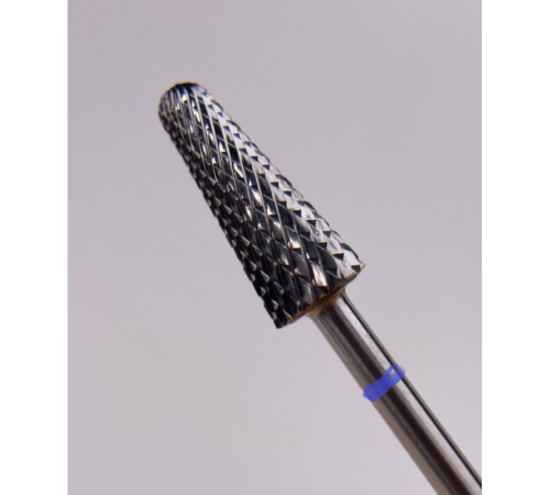 Milling cutter cone rounded hard alloy DARK No. 204 blue