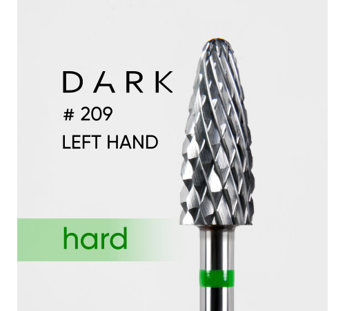 Carbide corn cutter nozzle DARK No. 209 green for left-handed people