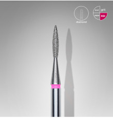Staleks flame sharp red 1.6 mm 1 pc.