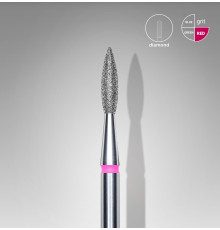 Staleks flame sharp red 2.1 mm 1 pc.